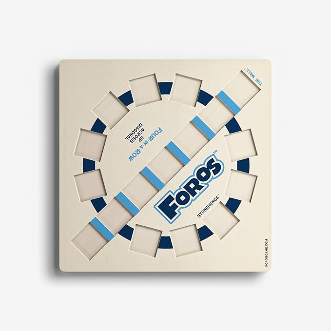 Foros 3D Board Game | Strategy Board Games with Unique 3D Gameplay | Family Games for Kids and Adults | Fast-Paced, Easy to Learn & Fun to Play | Beautiful Wooden Design for Game Night & Parties