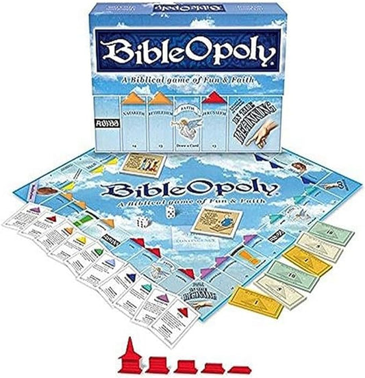 Late for The Sky Bibleopoly, Blue