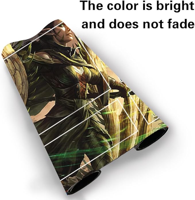 Board Game MTG Playmat Games Size 60X35 cm CCG Compatible for TCG RPG CCG Play mats (Nissa, Voice of ZENDIKAR-Zone)