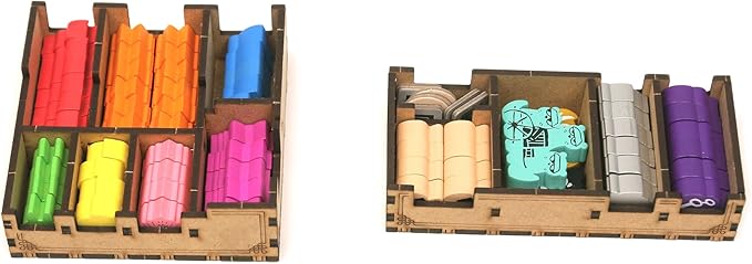 TowerRex Organizer for Root Board Game and Underworld, Riverfolk, Marauder, Clockwork Expansions, Storage Insert, Accessories Upgrade