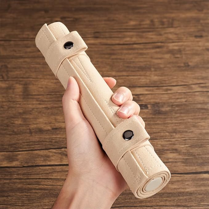 Backgammon Game Set - Roll up Board Games- Portable Travel Backgammon for Companion. Multiple Colors