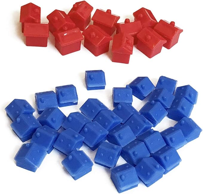 Create Your Own Opoly Board Game – Blank Game Board with Board Game Accessories, Blank Cards, Property Cards – Ideal for DIY Family Games, Creative Projects