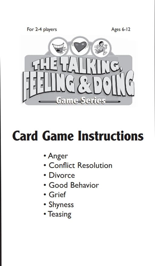 Childswork/Childsplay The Talking, Feeling & Doing Game Series: The Good Behavior Card Game - an Amazing Therapy Game for Kids to Improve Social Skills by Expressing Emotions and Feelings