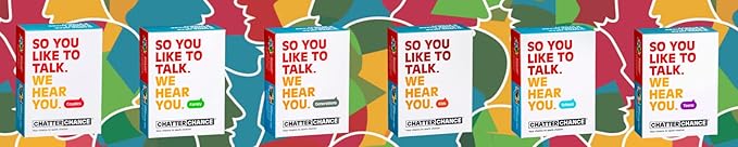 ChatterChance Conversation Starter for Teens | Exciting, Fun Conversation Games with Question Cards That Spark Connection & Understanding | Thought-Provoking Card Games for Teens with 80 Questions