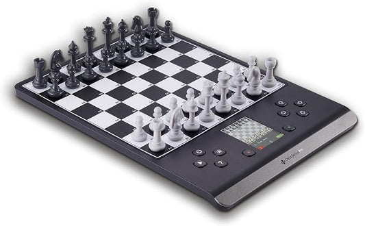 Millennium Electronic Chess Board Set - Beginner to Advanced Players - Interactive Strategy & Learning - Magnetic Pieces - 1-2 Player - Smart AI Chess Board - LCD Display