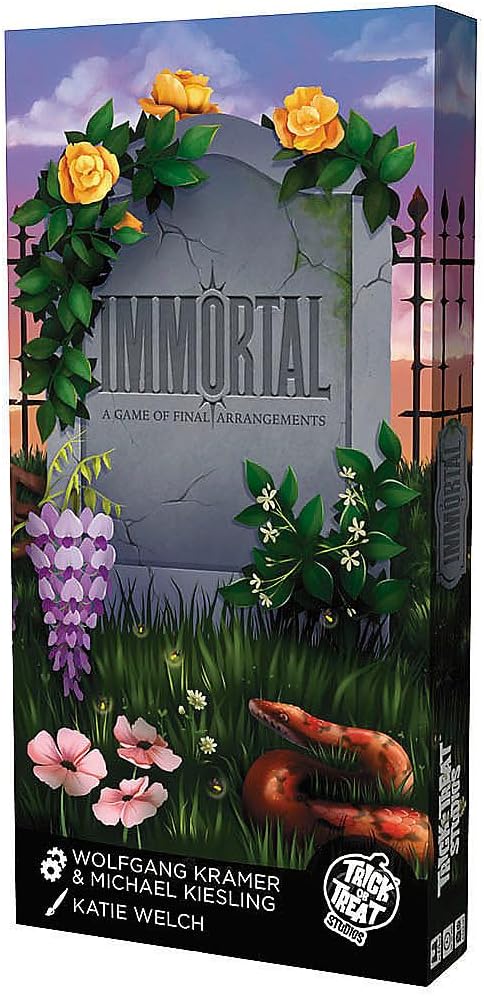 Trick Or Treat Studios, Immortal - Strategy Tile-Placement Board Game - for 2 to 6 Players Ages 14+