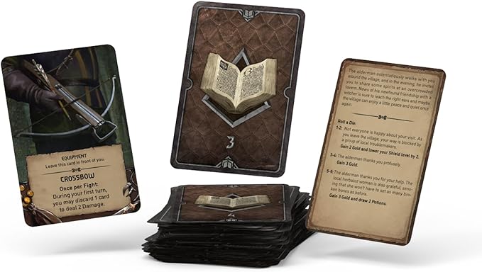 The Witcher Old World Deluxe Edition Board Game - Fantasy & Adventure Strategy Game for Adults, Ages 14+, 1-5 Players, 90-150 Min Playtime, Made by Go On Board