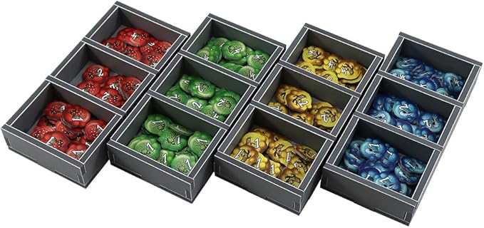 Folded Space Quacks of Quedlinburg and Expansions Board Game Box Inserts