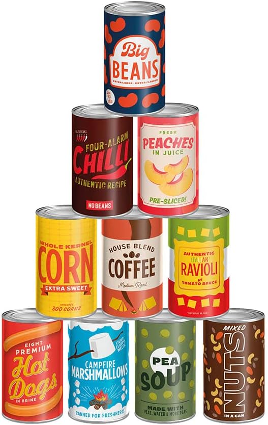 Professor PUZZLE Tin Can Alley - Have a Blast Knocking Down These clattering cans!