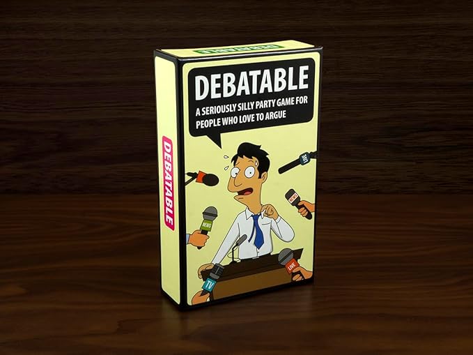 Mindmade Debatable - A Hilarious Party Game for People who Love to Argue
