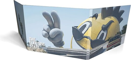 Free League Publishing The Electric State Roleplaying Game Gamemaster Screen, Tabletop Roleplaying Accessory.