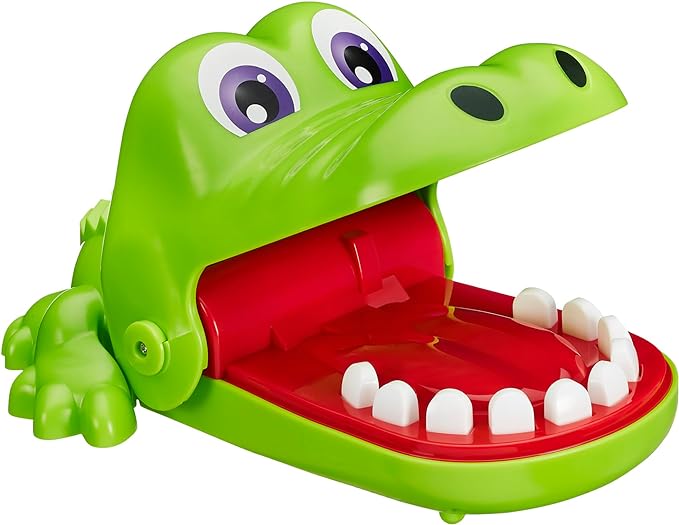 Hasbro Gaming Crocodile Dentist Kids Board Game, Ages 4 And Up (Amazon Exclusive)