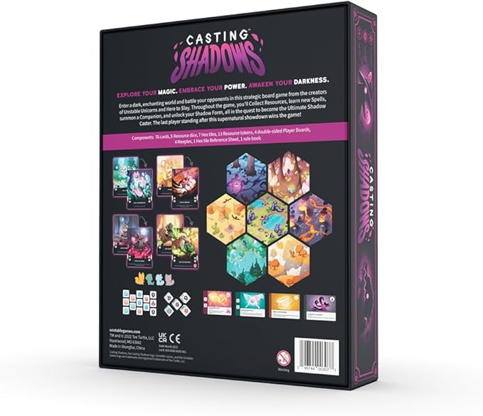 Casting Shadows Base Game - from the creators of Unstable Unicorns