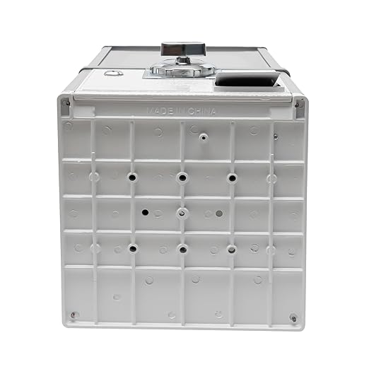 Vending Machine, 20.87Inch Height Candy Gumball Machine with Load Capacity Gumball Bank, Metal Candy Vending Machine for 1.77-1.97Inch Gadget,Portable Candy Dispenser Machine for Retail Shop (White)