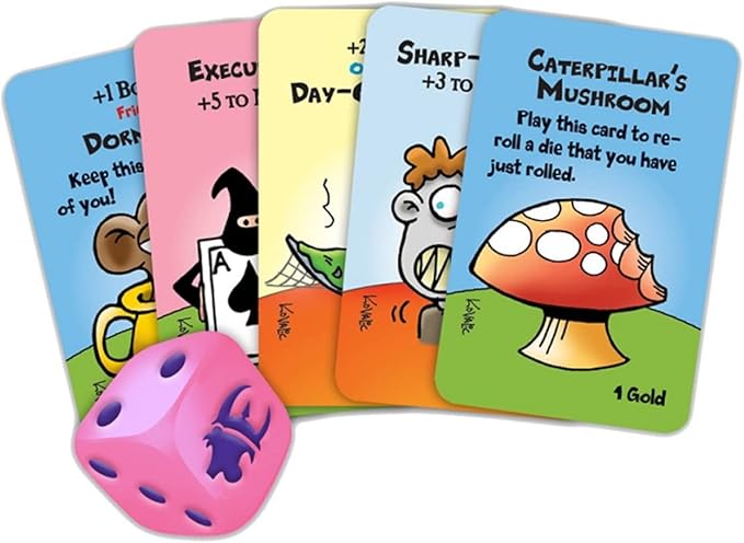 Munchkin Wonderland Board Game | Family Board and Card Game | for Adults and Kids | Fantasy Adventure | Ages 6+ | for 2-6 Players | Average Play Time 60 Minutes | from Steve Jackson Games