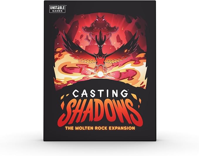 Casting Shadows: Molten Rock Expansion - Designed to be Added to Your Casting Shadows Base Game - 2-6 Players - Ages 12+
