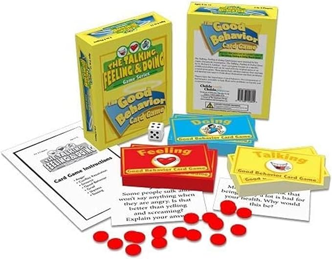 Childswork/Childsplay The Talking, Feeling & Doing Game Series: The Good Behavior Card Game - an Amazing Therapy Game for Kids to Improve Social Skills by Expressing Emotions and Feelings