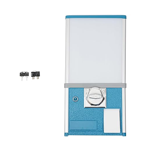 Vending Machine,Commercial Gumball Machine,Capsule Vending Machine for Business,Candy Vending Machine for Selling Capsule Toys Candies,1.77-1.97Inch Ball Diameter (Blue)