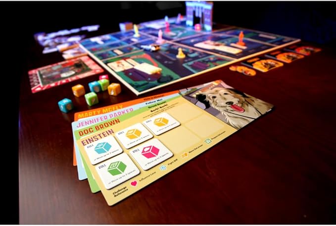 Funko Back to The Future - Back in Time Board Game for 2 - 4 players