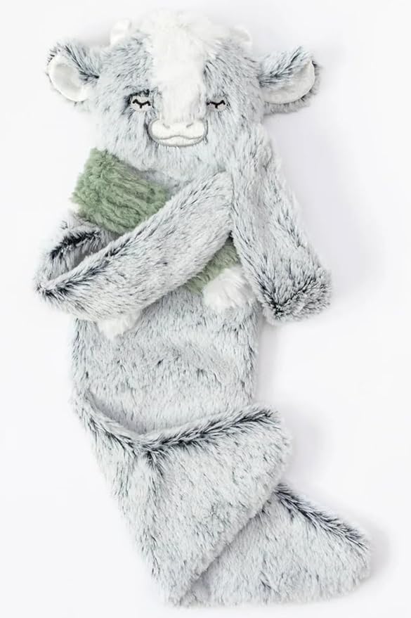 Slumberkins Shine Bright Yak Snuggler Plush + Affirmation Card - Promotes Positive Self-Esteem, Authenticity & Community - Holiday SEL Toys for Boys and Girls