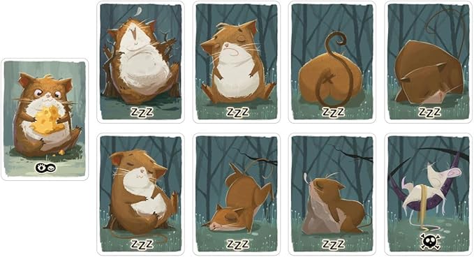 Cheese Thief Board Game | Party Game for Family to find Out who Steal The Cheese | Hidden Roles & Bluffing | Ages 8+ | for 4 to 8 Players | 10-Minute Playtime