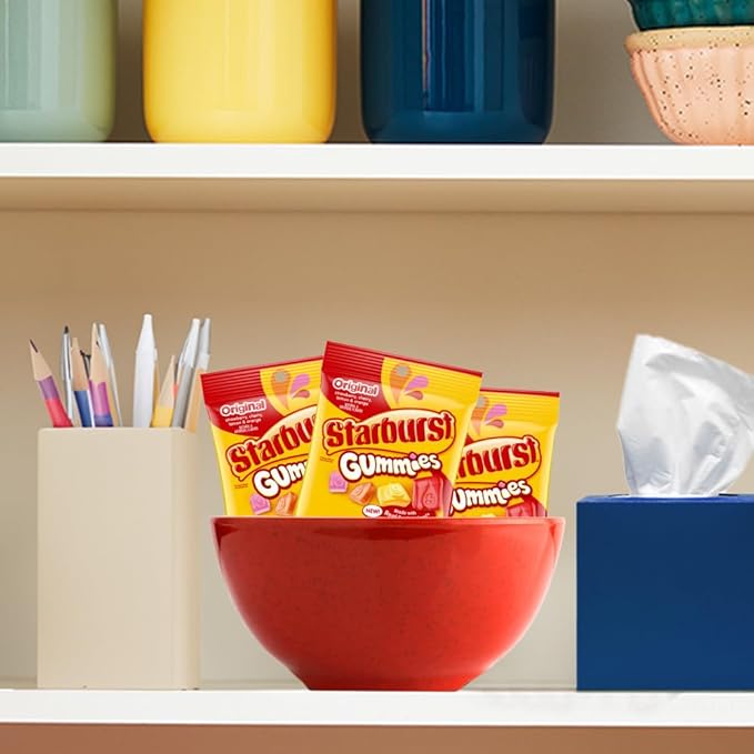 STARBURST Gummies Original Gummy Candy, 5 oz Bag (Pack of 12)