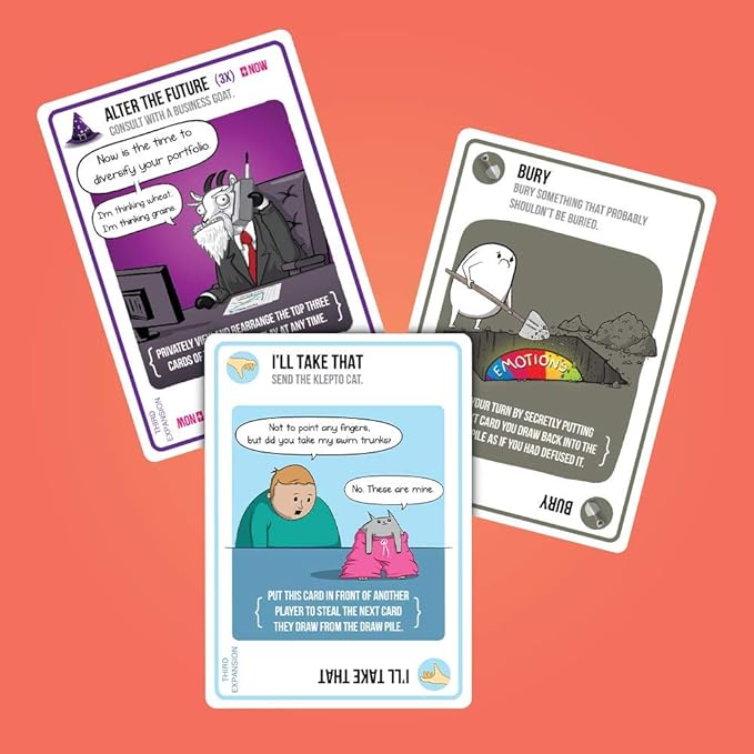 Barking Kittens Expansion Pack by Exploding Kittens, Original Game Required - 2-5 Players - Ages 7+ - 15 Minutes to Play - Party Game, Ideal for Family Night, Kids and Adults