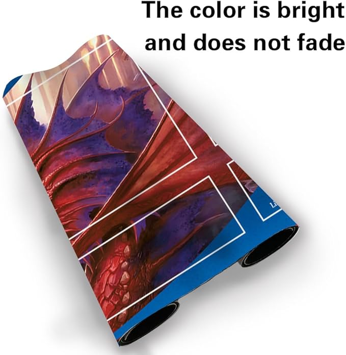 Board Game MTG Playmat Games Size 60X35 cm CCG Compatible for TCG RPG CCG Play mats (NIV-MIZZET, The FIREMIND-Zone)