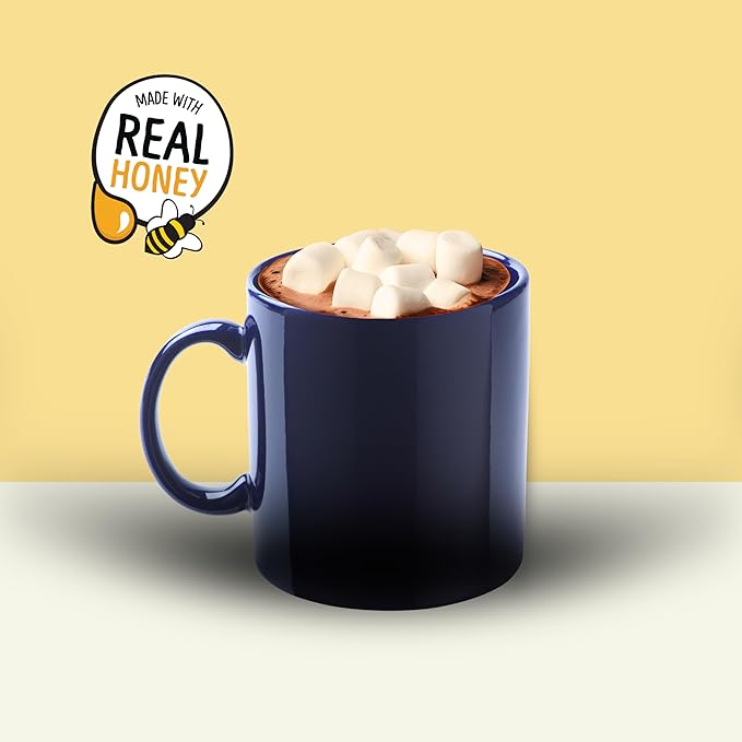 Max Mallow Very Vanilla Mini HONEY Marshmallows – Gut Friendly, Gluten Free, No Refined Sugars, Real Wildflower Honey, Collagen-Infused Snack (6 Pack, Very Vanilla)