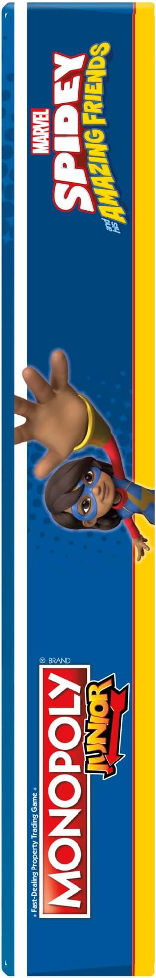 Monopoly Junior: Marvel Spidey and His Amazing Friends Edition Board Game for Kids Ages 5+, with Artwork from The Animated Series, Kids Board Games (Amazon Exclusive)