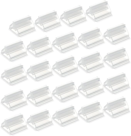 Maitys 24 Pcs Plastic Game Piece Card Stands Holder Plastic Board Pieces Markers DIY Playing for Board Game Party Favor(Transparent)