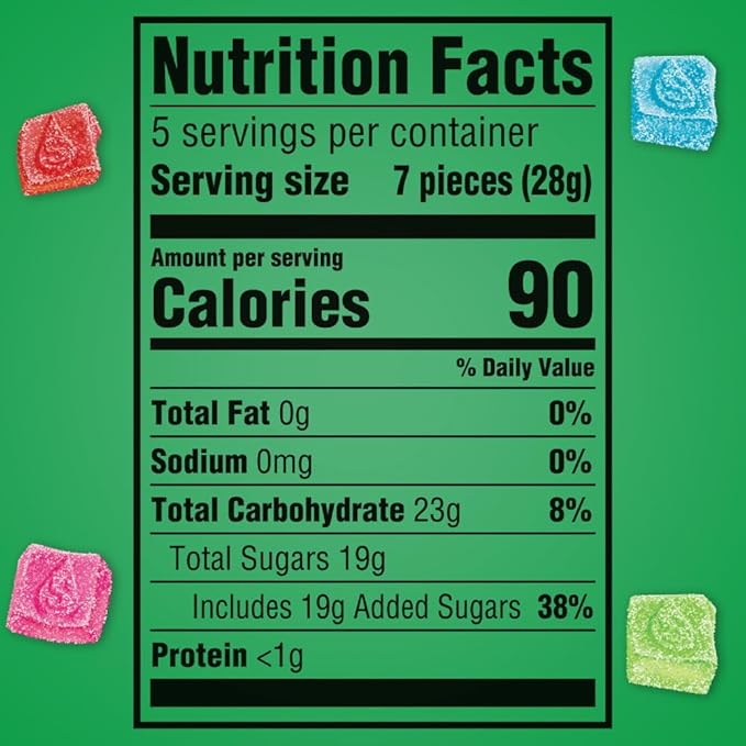 STARBURST Gummies Sours Gummy Candy, Sharing Size, 9 oz Bag (Pack of 8)