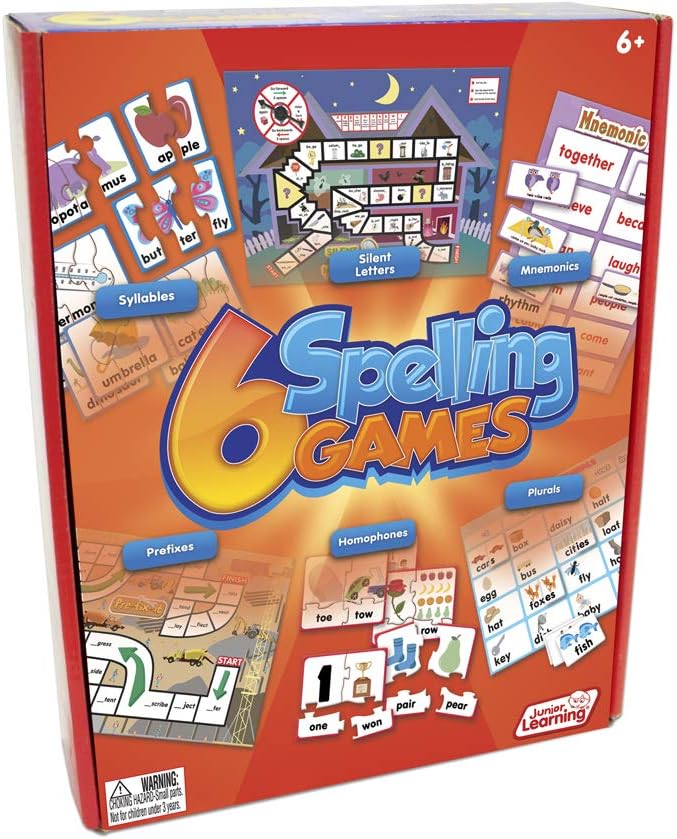 Junior Learning 6 Spelling Games, Multi