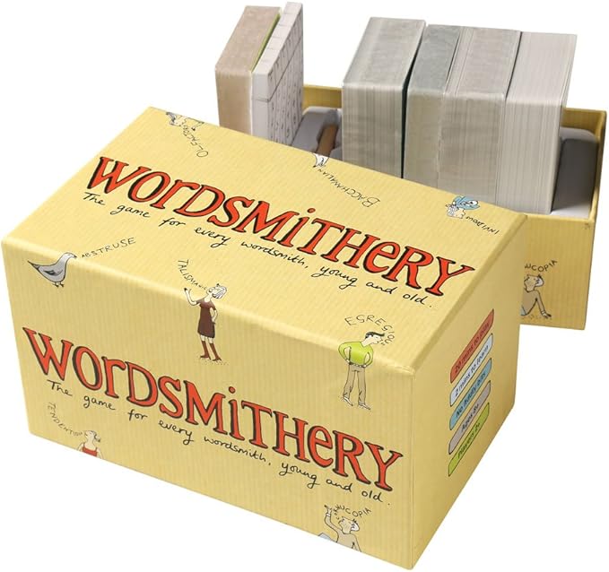 Clarendon Games Wordsmithery Game - Party Quiz Word Definition Game - 2 Players