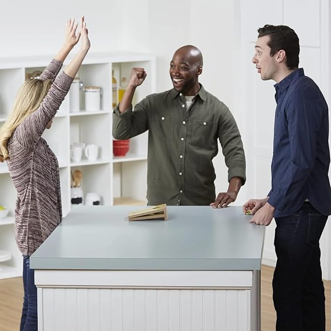 Hasbro Tabletop Game Coin Bouncing Party Game | Desktop Cornhole Game Set Board Game | Indoor Outdoor Fun for Kids and Adults (Touchdown Game Set)