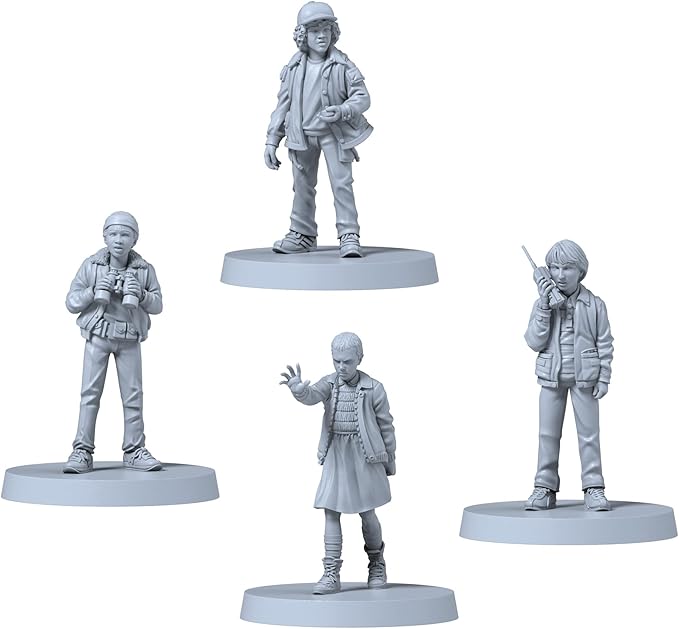 Stranger Things Upside Down Board Game - Cooperative Play with Detailed Miniatures, Two Seasons of Gameplay, Strategy Game for Kids & Adults, Ages 12+, 2-4 Players, 60 Minute Playtime, Made by CMON