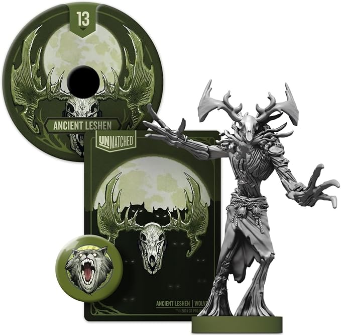 Restoration Games, Unmatched The Witcher Steel & Silver - Strategy Fighting Board Game - for 2 Players and Ages 9+