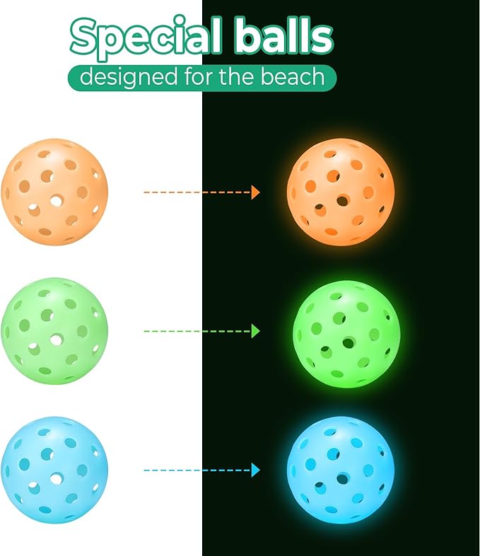 Yard Pong Outdoor Games Glow in Dark with 12 Buckets and 6 Balls, Backyard Toss Games Glow Yard Game for Adults, Family and Kids