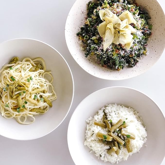 POSHI Marinated Vegetables Variety Pack | Asparagus, French Beans, Cauliflower, Artichoke | Keto, Vegan, Paleo, Non GMO, Gluten Free, Gourmet, Healthy, Fully Cooked (12 Pack)