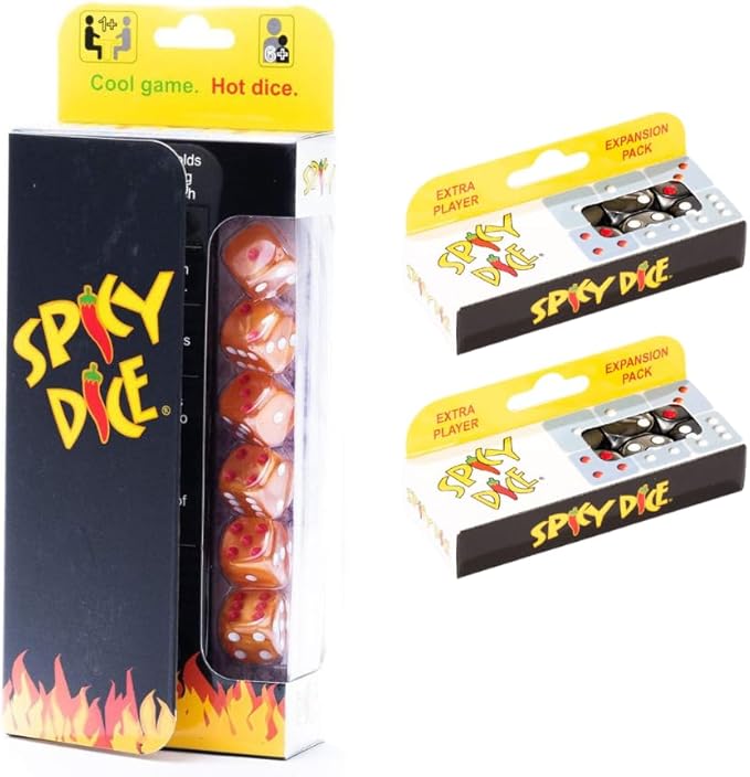 Triple Dice Set – 3 Unique, Random Colors of Pearlized Dice for Adults and Families. Elevate Game Nights, Dice Games, and Tabletop Adventures with Style and Fun!