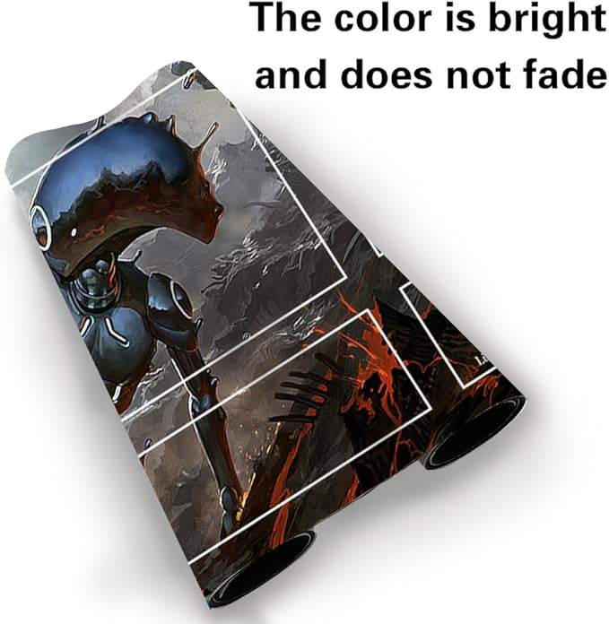 Board Game MTG Playmat Games Size 60X35 cm CCG Compatible for TCG RPG CCG Play mats (Shimmer-Myr-Zone)