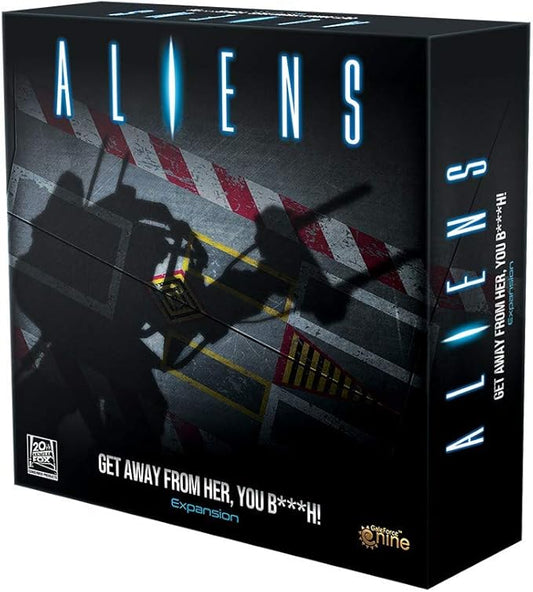 Gale Force Nine | Aliens: Another Glorious Day in The Corps: Get Away from Her, You BxXxh! Expansion | Board Game | 1-6 Players | Ages 14+ | 60 to 120 Minute Playing Time