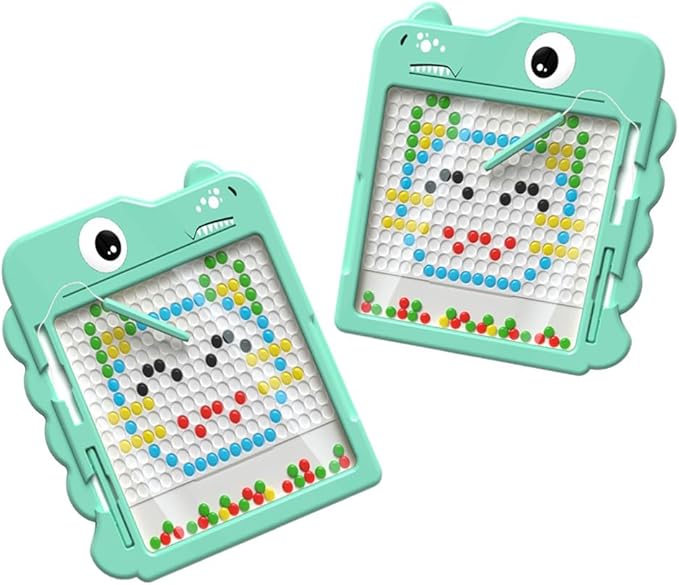 Dinosaur Magnetic Drawing Board, Magnetic Drawing Board for Toddlers, Suitable for Children Aged 3, 4, 5, 6, 7, and 8, Boys and Girls' Enlightenment Education Travel Toys