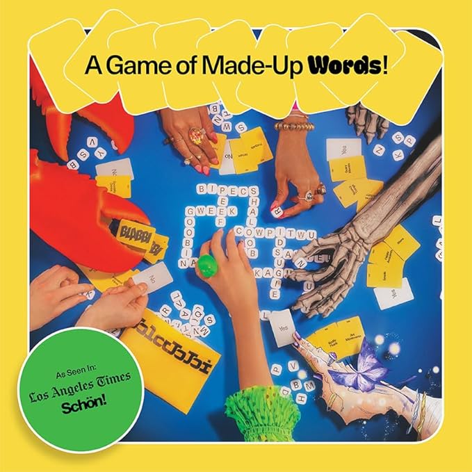 The Game of Made-Up Words. Viral Funny Party Word Board Game for Adults, Teens, and Kids 14+. Easy to Learn (Base Edition)