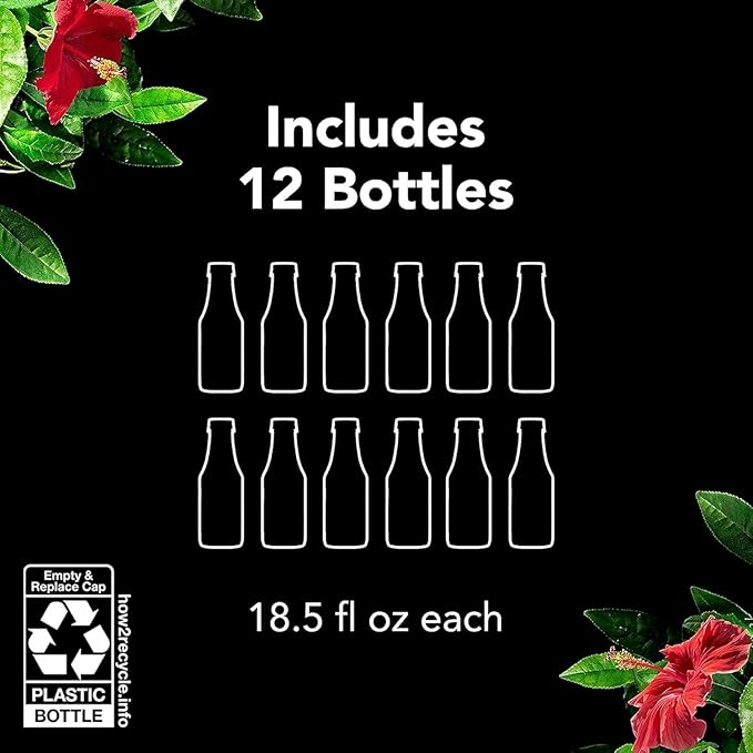 Pure Leaf Iced Tea, Zero Sugar Sweet Tea, 18.5 Fl Oz Bottles (Pack of 12)