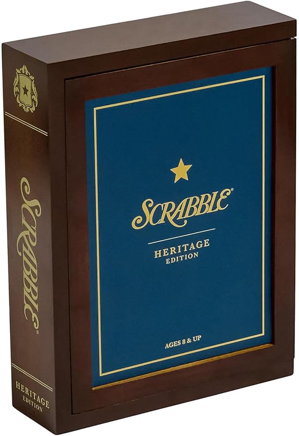 WS Game Company Scrabble Heritage Edition