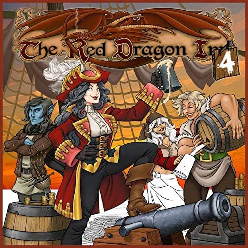 The Red Dragon Inn 4 Strategy Boxed Board Game Ages 13 & Up (SFG014)