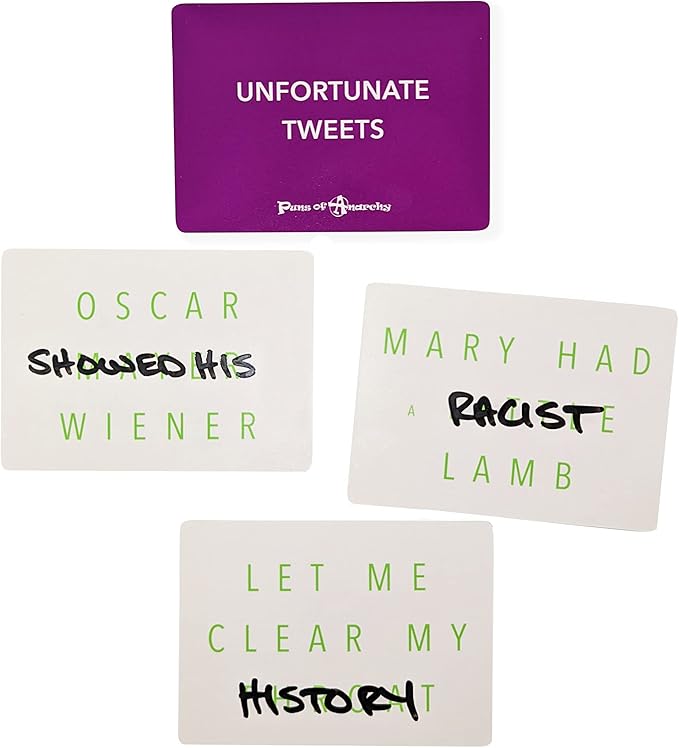 Puns of Anarchy Expansion Pack - The Outrageous Pun-Making Game - Nothing is Safe from Becoming Hilarious Wordplay for Creative People