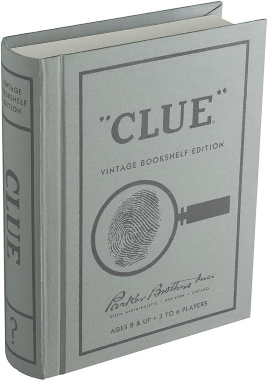 WS Game Company Clue Vintage Bookshelf Edition
