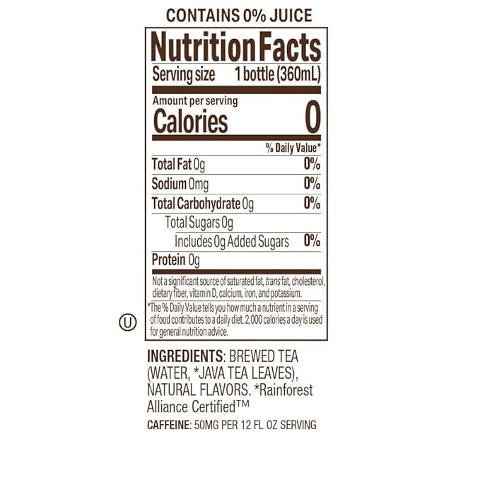 Tejava Pineapple Mango Black Iced Tea, 4 Pack, 12oz Glass Bottles, Unsweetened, Non-GMO, Kosher, No Sugar or Sweeteners, No calories, No Preservatives, Brewed in Small Batches